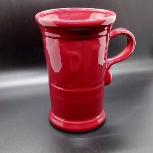 New Fiesta Fiestaware Cinnabar Cappuccino Mug Retired